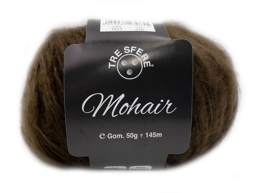 Merceria vendita FILATI LANA MOHAIR 50 GR. COLORE BEIGE SCURO