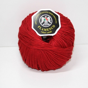 COTONE CABLE' N.3 FLAMENCO  100 gr. -CILIEGIA col.27