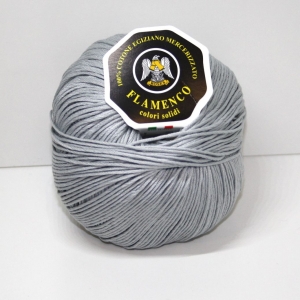 COTONE CABLE' N.3 FLAMENCO  100 gr. -GRIGIO col.122