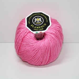 COTONE CABLE' N.3 FLAMENCO  100 gr. -ROSA CONFETTO col.80