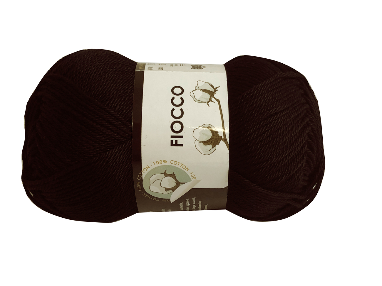 COTONE FIOCCO Testa di moro col.7097