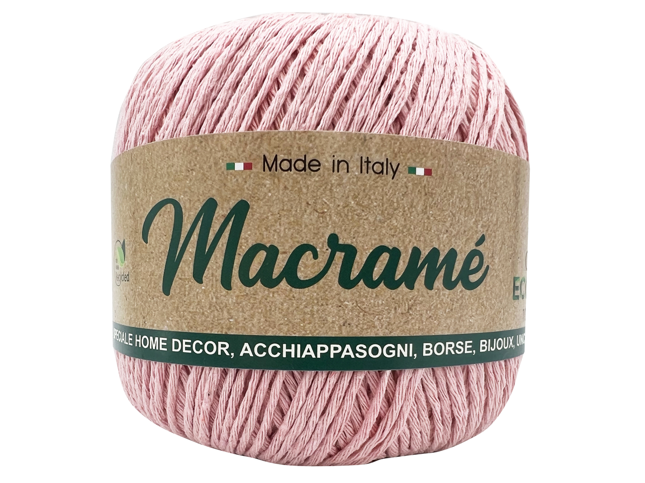 MACRAME BARBANTE  150 grammi  ROSA CHIARO