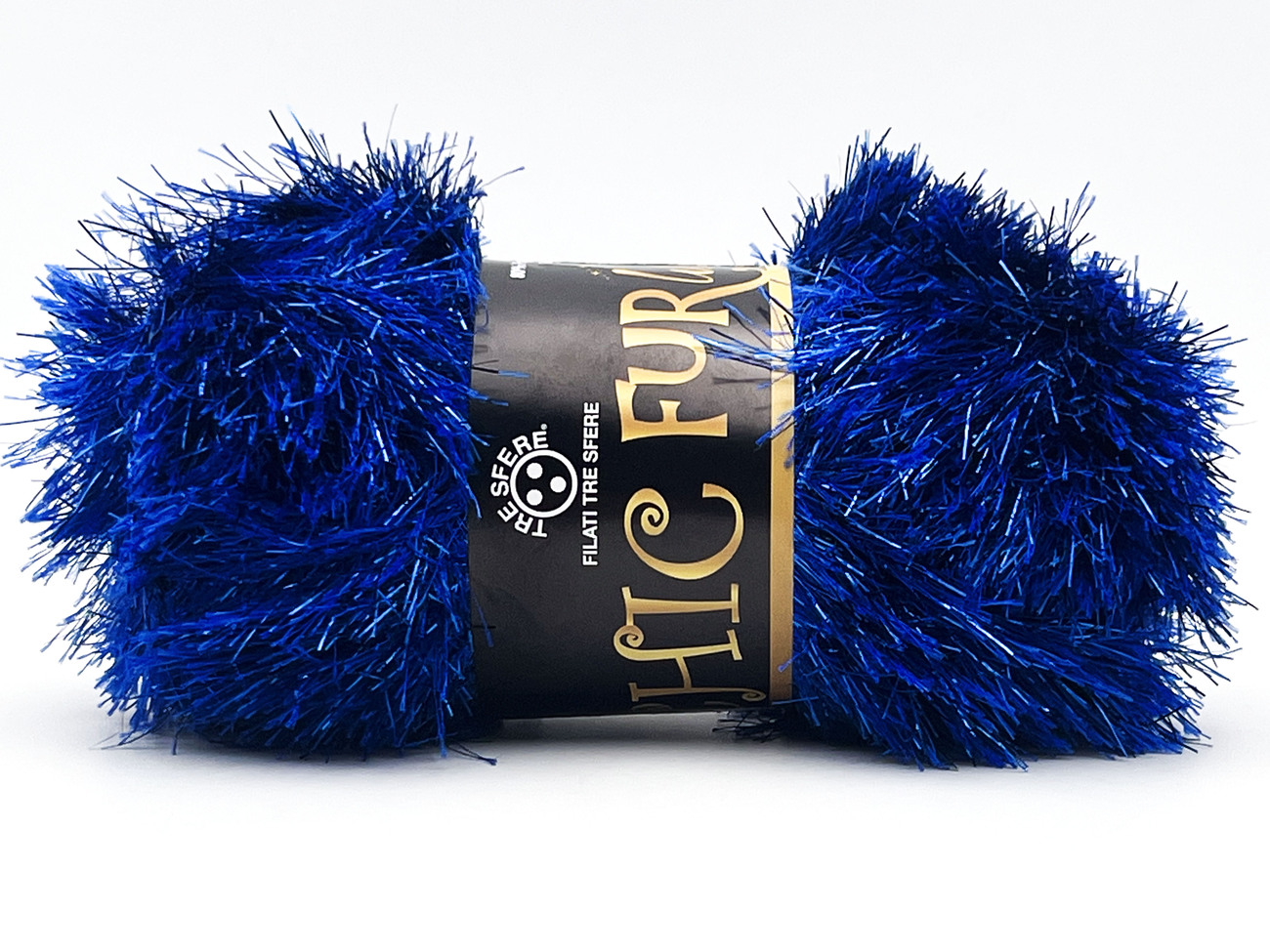 CHIC FUR LUX 80% pl -  20% lame   100 gr. - BLUETTE LUX