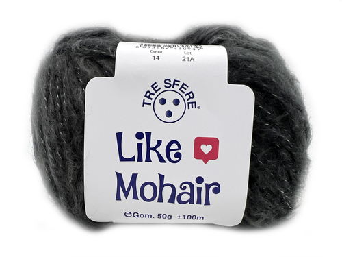 Lana Mohair - Confezione da 10 Gomitoli da 50 gr.- 40% Mohair- 20% Lana -  40% Ac