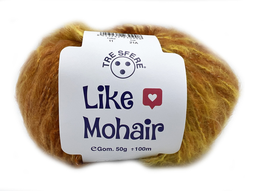 Merceria vendita FILATI LANA MODA LANA LIKE MOHAIR 50 GR. COLORE ROSSO