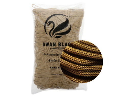 filati italiani cordini Swan Black, 500g e assortimento Accessori