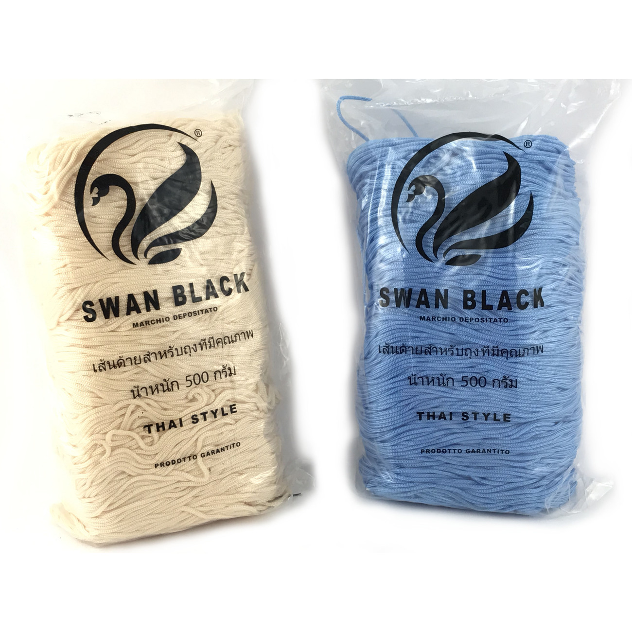 Cordino Swan Black per borse