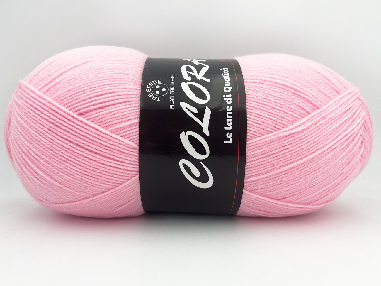 LANA COLORA ACRILICA da 500 grammi - col.K774 ROSA BABY