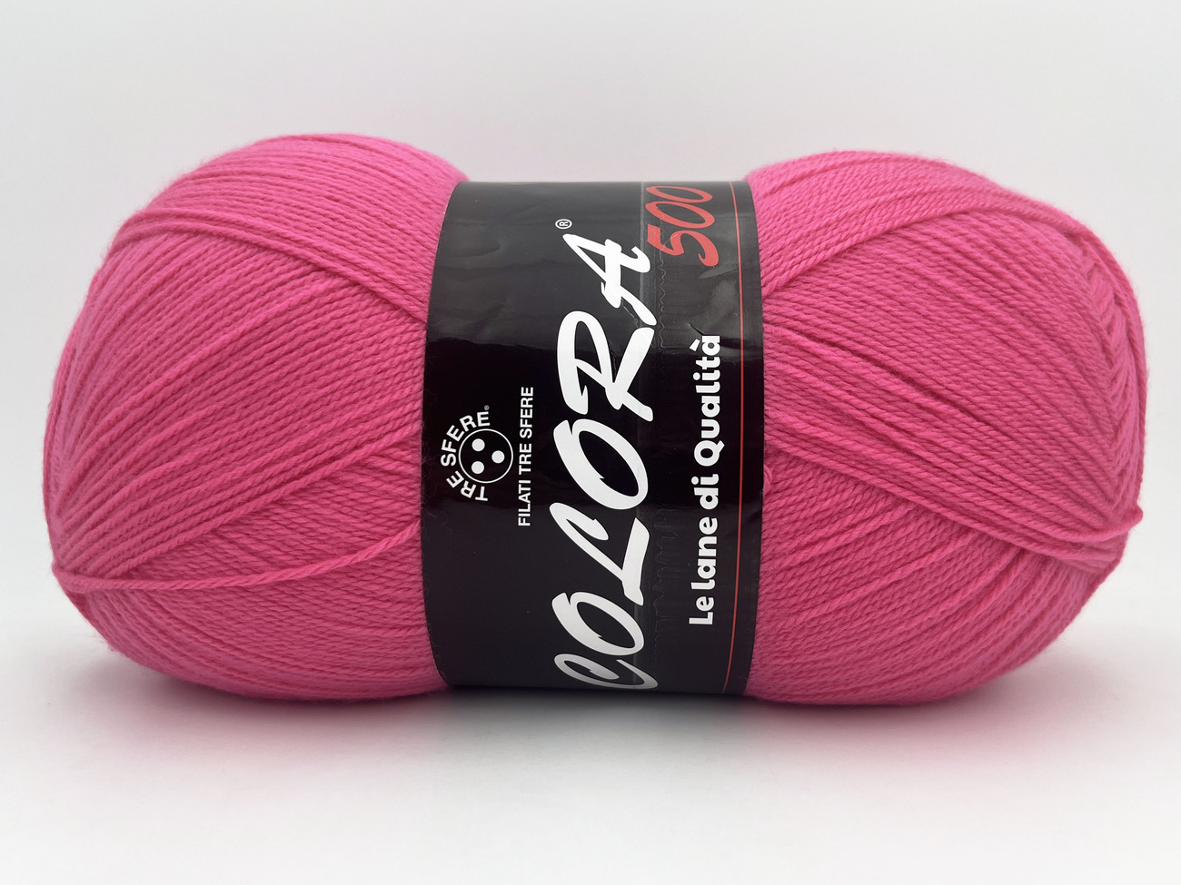 LANA COLORA ACRILICA da 500 grammi - col.k733 FUCSIA