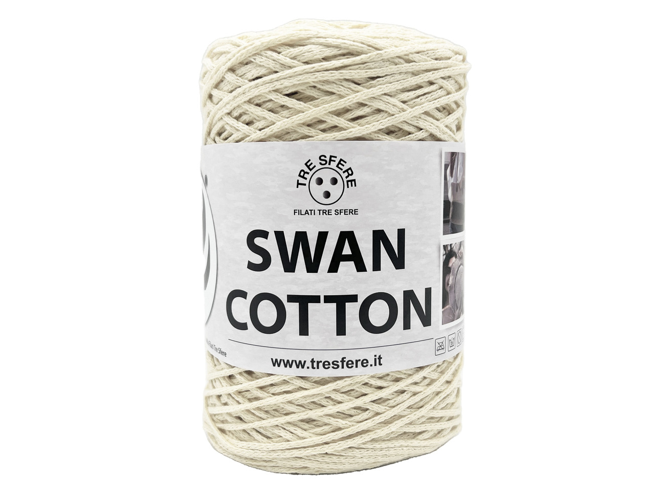 CORDINO SWAN COTTON  250 grammi - panna