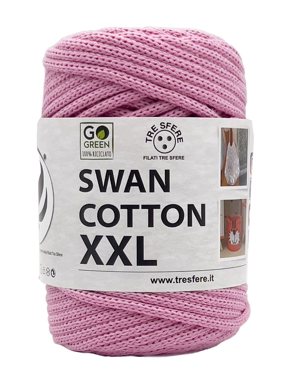 CORDINO SWAN COTTON XXL 250 grammi - Rosa