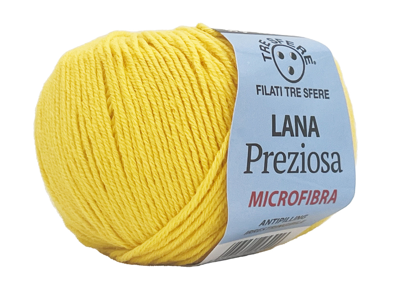 LANA PREZIOSA  100%  Acrilico Microfibra  50 grammi - Giallo