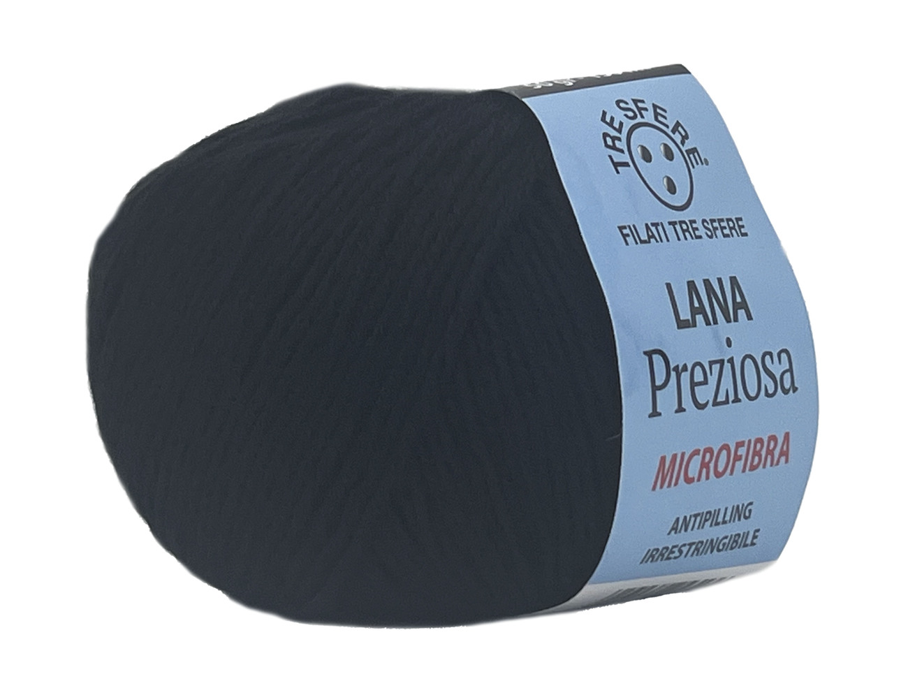 LANA PREZIOSA  100%  Acrilico Microfibra  50 grammi - Nero