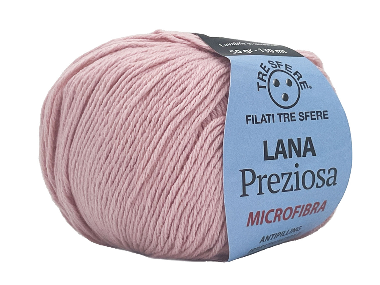 LANA PREZIOSA  100%  Acrilico Microfibra  50 grammi - Rosa Antico