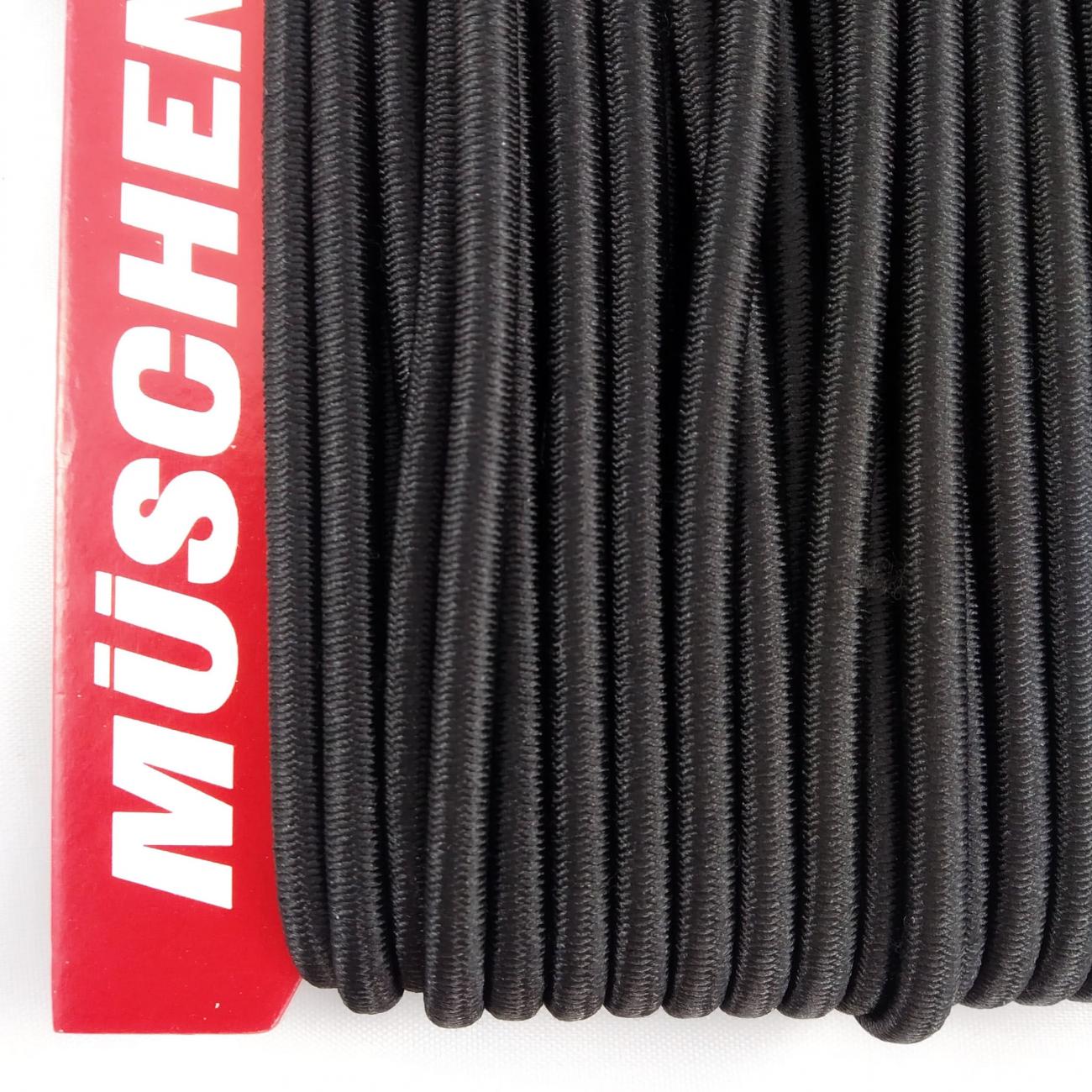 Filo elastico Nero per cucito 5 metri spessore 1 mm