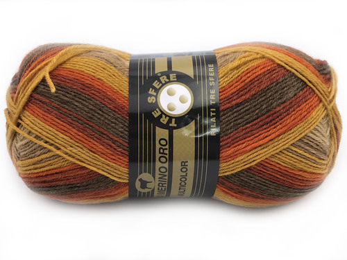 Beige-arancio mix
