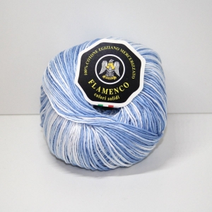 Stampato azzurro col.101
