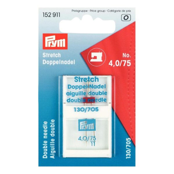 AGHI MACCHINA GEMELLI PRYM STRETCH n.75 4 mm p-152911