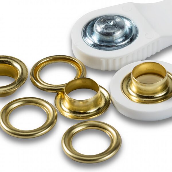 ANELLI a PRESSIONE PRYM 11 mm ORO - immagine 2