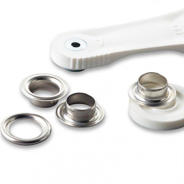 ANELLI a PRESSIONE PRYM 14 mm ARGENTO - immagine 2