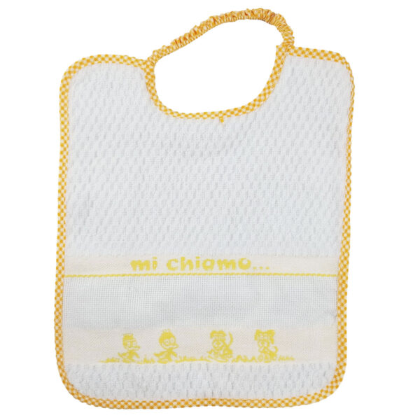BAVAGLINI ASILO  con scritta - Mi chiamo - - immagine 3