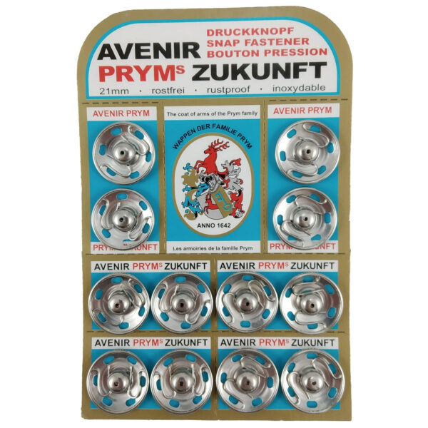 BOTTONI AUTOMATICI da cucire 21 mm - immagine 2