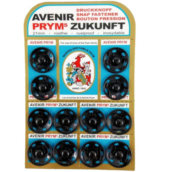 BOTTONI AUTOMATICI da cucire 21 mm - immagine 3
