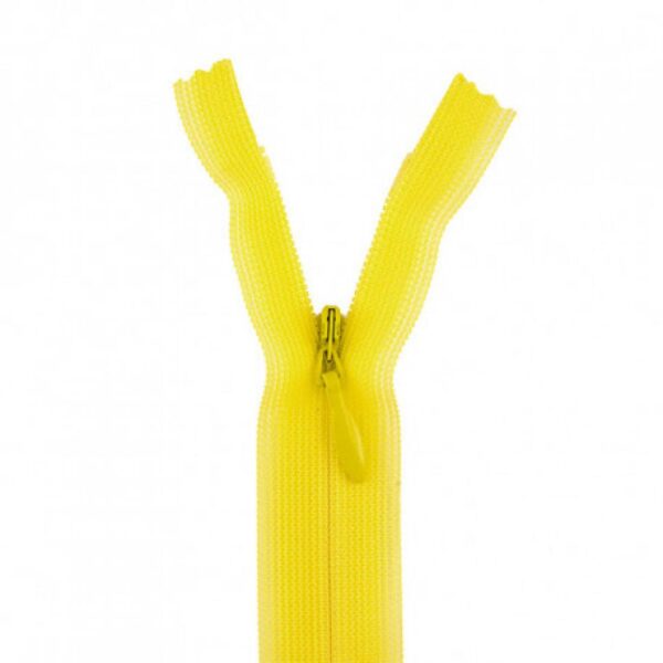 CERNIERA INVISIBILE- GIALLO SOLE