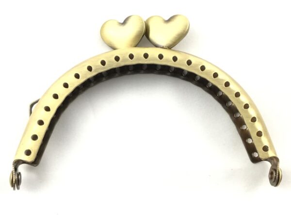 CLIK CLAK con 2 CUORI centrali da 8,5 cm cf.1 pz