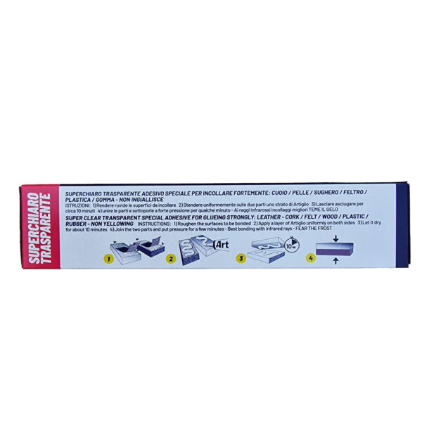 COLLA ARTIGLIO trasparente da 50 ml - immagine 2