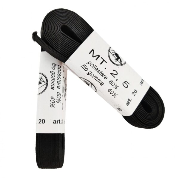 ELASTICO MAZZETTE Alto 1.5 cm da 2.5 metri - Art.20 - - immagine 3