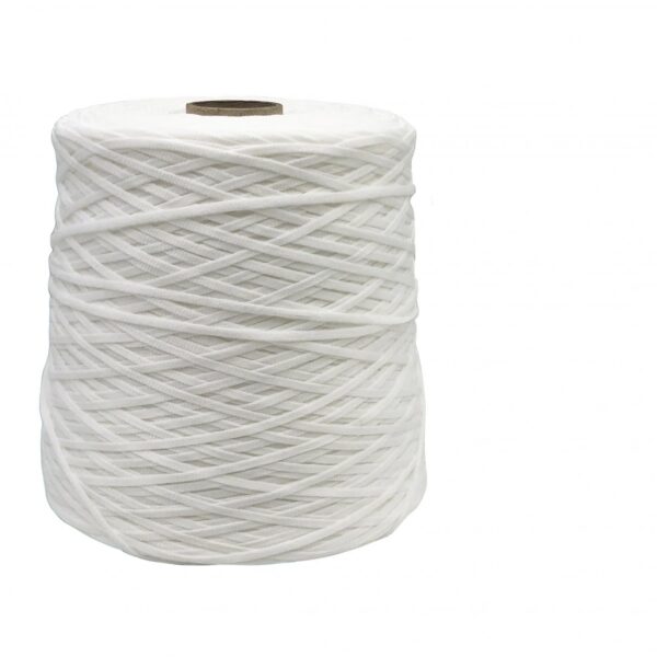 ELASTICO PER MASCHERINE 3mm bianco 25 mt