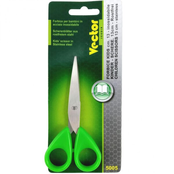 FORBICI PER BAMBINI - colore verde -