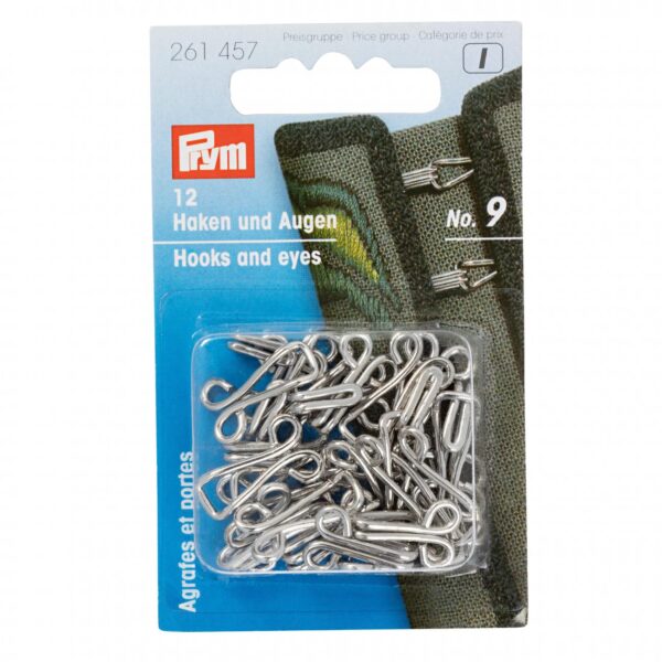 GANCETTI n.9 Argento Prym 264457