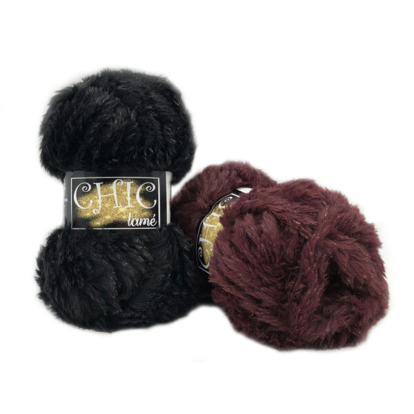 LANA CHIC LAME' - Pelliccia Ecologica -