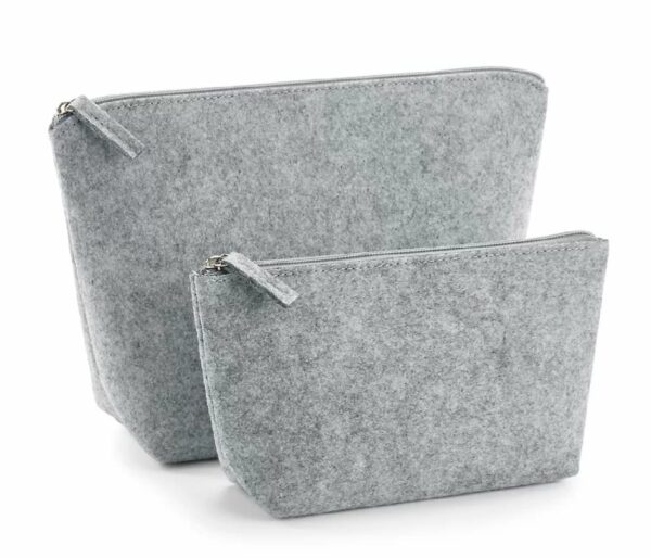 Pochette in Feltro - Grigio chiaro - misura S e M