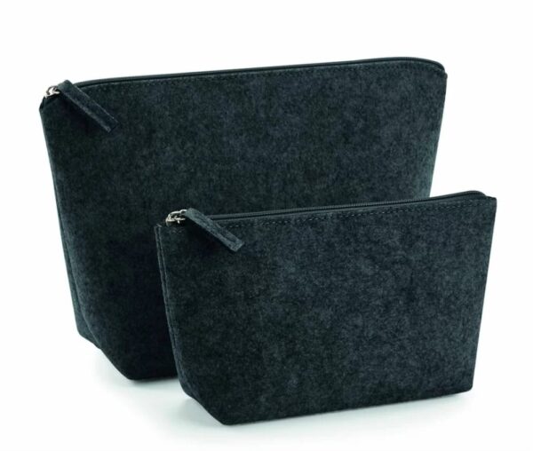 Pochette in Feltro - Grigio scuro - misura S e M