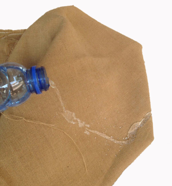 Pochette in juta con zip - Piccola e Grande - - immagine 3