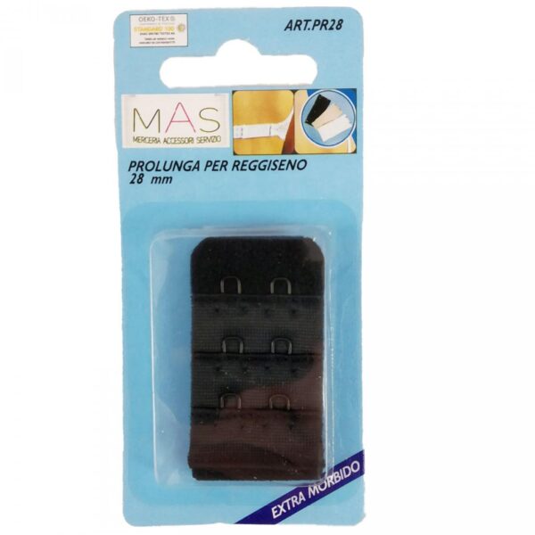 PROLUNGA REGGISENO  2 ganci altezza 28 mm - immagine 4