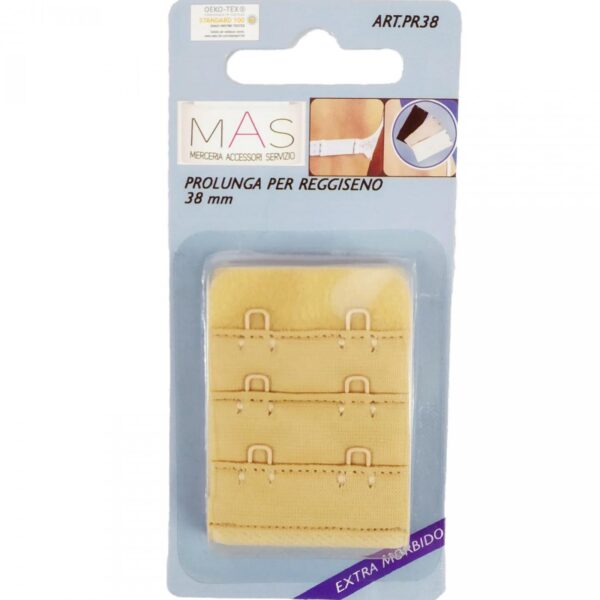 PROLUNGA REGGISENO 2 ganci altezza 38 mm - immagine 2