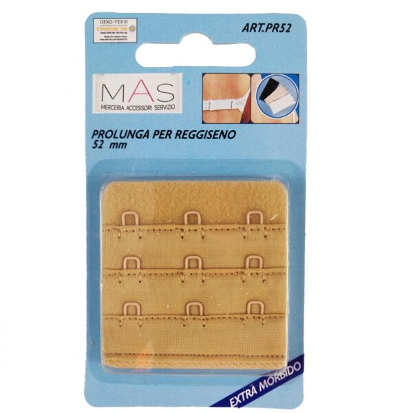PROLUNGA REGGISENO 3 ganci altezza 52 mm - immagine 2