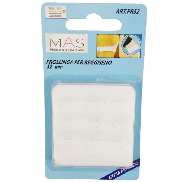 PROLUNGA REGGISENO 3 ganci altezza 52 mm - immagine 3