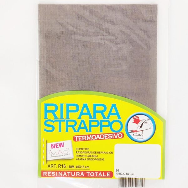 RIPARASTRAPPI 40x15 cm Grigio medio