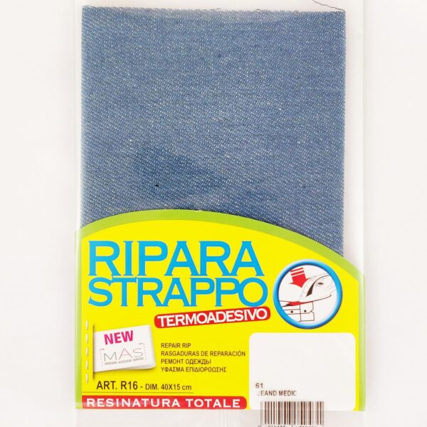 RIPARASTRAPPI 40x15 cm jeans medio