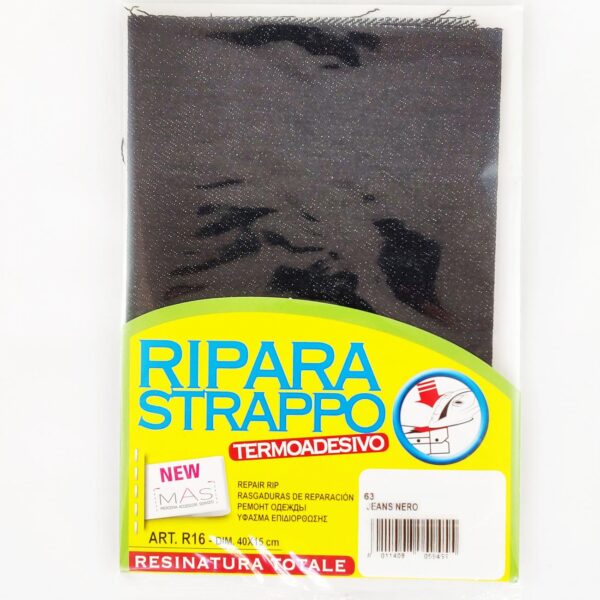 RIPARASTRAPPI 40x15 cm jeans nero