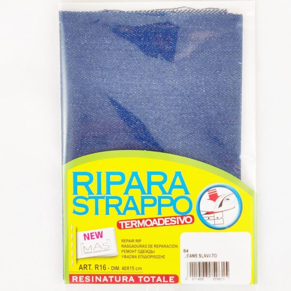 RIPARASTRAPPI 40x15 cm jeans Slavato