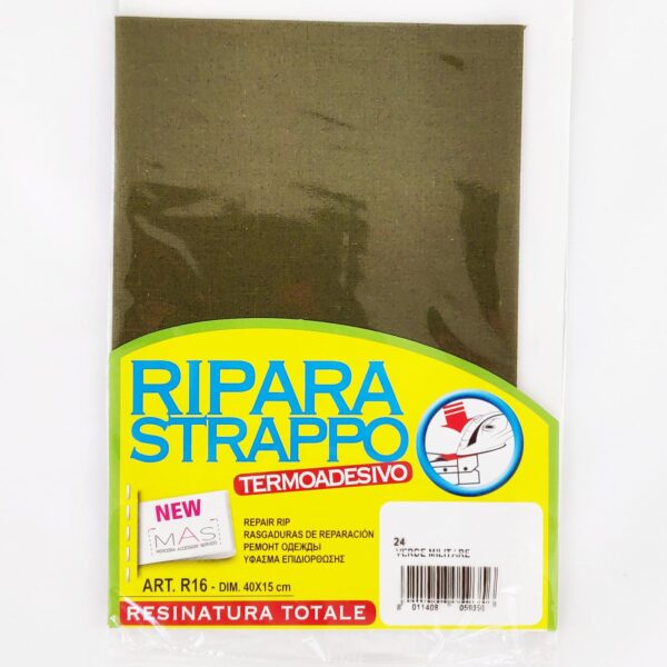 RIPARASTRAPPI 40x15 cm Verde militare