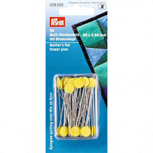 SPILLI TESTA PIATTA PRYM 50 pz p-028520