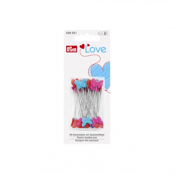 SPILLI TESTA PIATTA PRYM LOVE 50 pz p-028521New Product