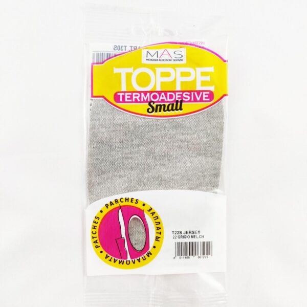 TOPPE MINI TERMOADESIVE Grigio Melange chiaro